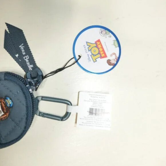 Disney Pixar X Vera Bradley Toy Story Andy's Room Bag Charm Clip Travel NWT - Picture 6 of 8